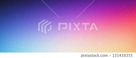 Grainy purple blue pink color gradient background, vibrant poster noise texture banner, cover header backdrop design 131438355