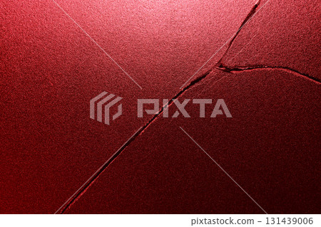 Red background _ cracked 131439006
