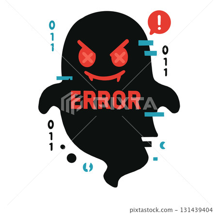 寫著ERROR的科技鬼魂 131439404