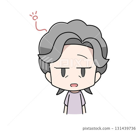 一位因太空眩暈而昏迷的老年婦女的插圖 一位因太空眩暈而昏迷的老年婦女的插圖 131439736