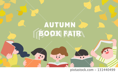 秋季框架:銀杏樹,孩子們讀書,簡單可愛的手繪插圖,有影印空間 秋季框架:銀杏樹,孩子們讀書,簡單可愛的手繪插圖,有影印空間 131440499