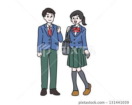 Student's man and woman 131441039