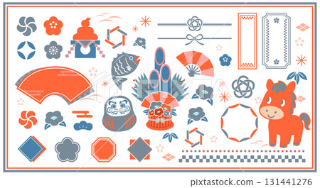 2026年新年插畫集 2026年新年插畫集 131441276