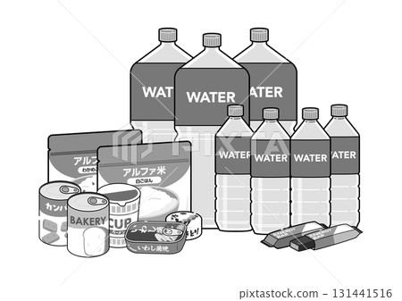 防災食品插圖 131441516
