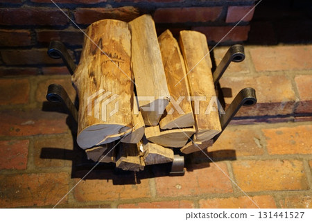 壁爐和木柴 壁爐和木柴 131441527