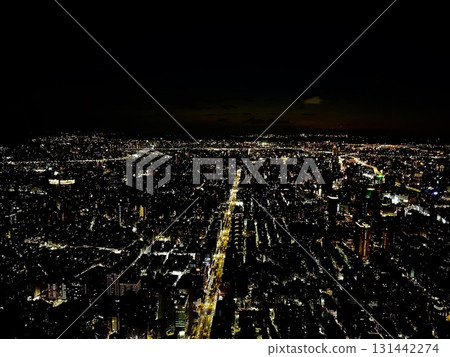 Taiwan's night view from the observation deck Taiwan's night view from the observation deck 131442274