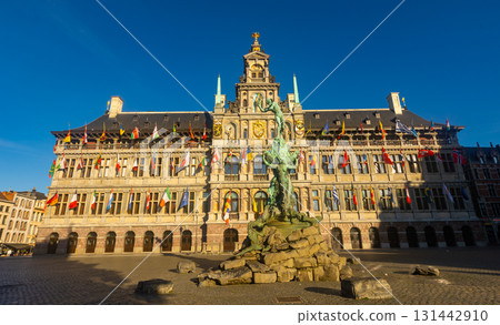 The City Hall of Antwerp, Belgium The City Hall of Antwerp, Belgium 131442910