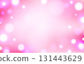 Soft Pink Bokeh Light Background for Romantic Design, Sweet Dreamy Glow for Love, Beauty and Valentine Theme 131443629