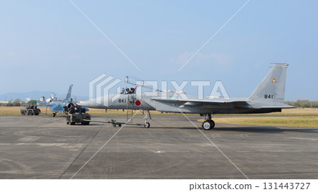 航空自衛隊戰鬥機被牽引 131443727