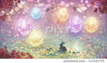 復活節的精彩數位藝術 131443735