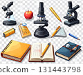 Stationery and stationery simple icons 131443798