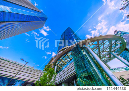 日本東京城市景觀 - 高輪Gateway站前的高輪Gateway城市景觀 131444888