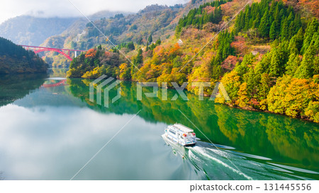 Shogawa Gorge (Autumn) Shogawa Gorge (Autumn) 131445556