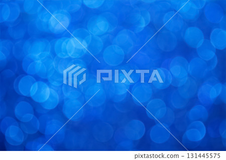 Christmas bokeh background with blue circles Christmas bokeh background with blue circles 131445575