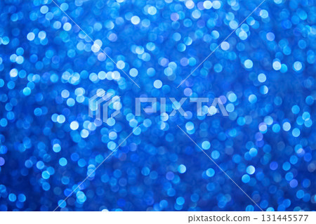 Christmas bokeh background with blue circles Christmas bokeh background with blue circles 131445577