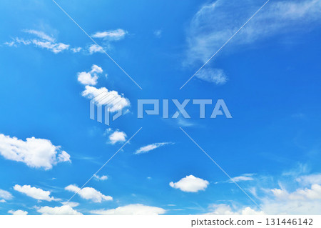 Autumn sky and clouds 131446142