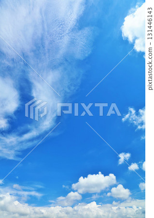 Autumn sky and clouds 131446143