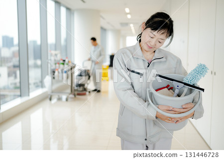 Disappointed cleaner Disappointed cleaner 131446728