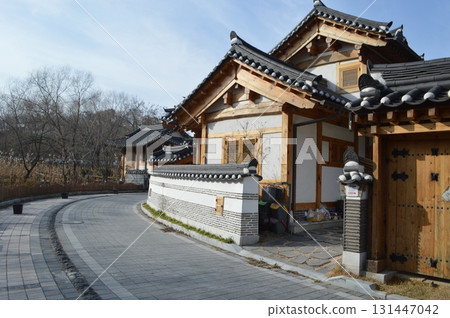 韓國首爾市恩平區新韓屋村的風景 131447042