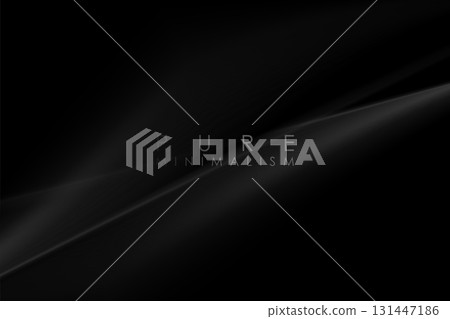 Black glossy smooth stripes abstract tech background 131447186