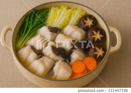 看起來美味的安康魚火鍋 131447196