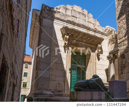 Roman Temple of Jupiter in Diocletian's Palace Split Croatia 131447204