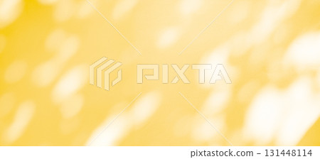Summer Yellow Background Shadow Texture Leaf Summer Autumn Wall Light Abstract Floor Wall Orange Brown Tree blue pastel Gradient Two Tone Bright Color Paper Stone, Orange Backdrop Frame Template. 131448114