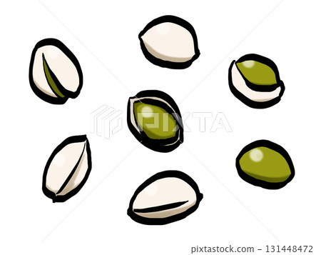 銀杏插圖（筆觸，銀杏）簡單 131448472