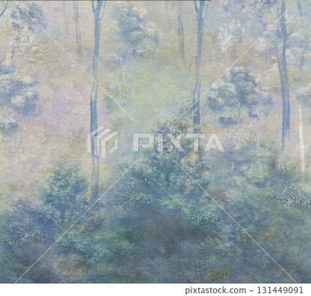 Assorted Handpainted Watercolor Floral Patterned Decorative Paper Collection 131449091