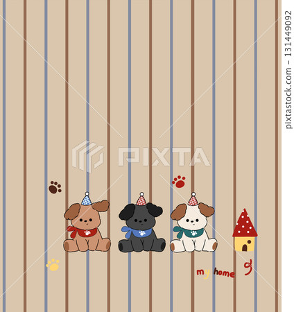 Assorted Handpainted Watercolor Floral Patterned Decorative Paper Collection 131449092