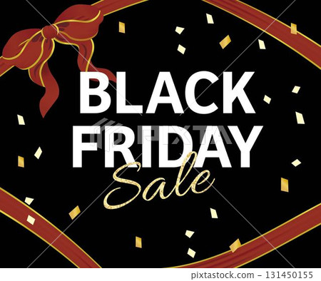 黑色星期五橫幅設計 131450155