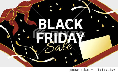 黑色星期五橫幅設計 黑色星期五橫幅設計 131450156