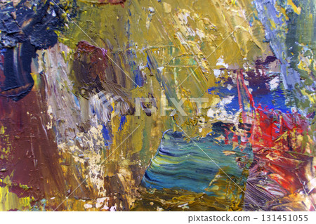 Colorful Paint Strokes art background Colorful Paint Strokes art background 131451055