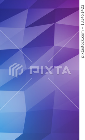 Abstract blue and purple polygonal geometric background with sharp edges and modern digital style 131451422