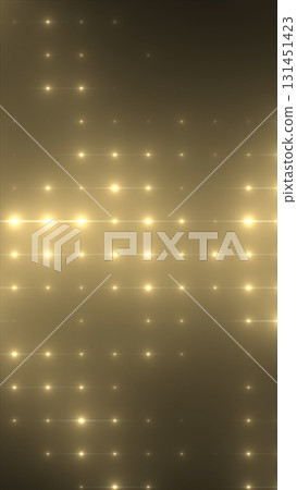 Elegant gold grid of glowing dots on a soft brown background, evoking luxury and refinement 131451423