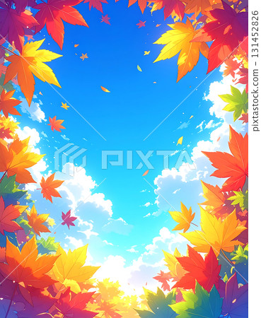 秋葉背景材料 131452826