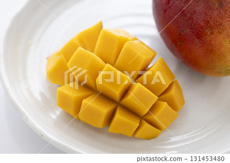 成熟的國產芒果 131453480