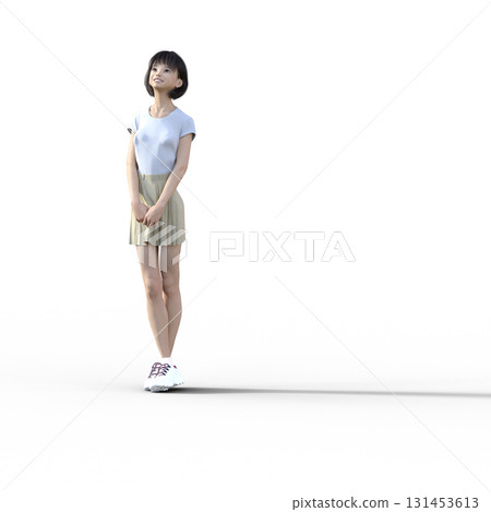 A young woman in casual fashion posing A young woman in casual fashion posing 131453613