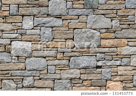 Beige gray old brick wall background grunge texture Beige gray old brick wall background grunge texture 131453773