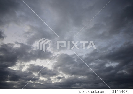 Sky after the rain, rain clouds, cloudy, autumn rain, October Sky after the rain, rain clouds, cloudy, autumn rain, October 131454073