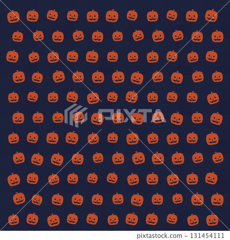 Halloween jack-o'-lantern wallpaper illustration 131454111