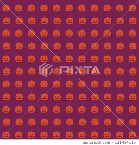 Halloween jack-o'-lantern wallpaper illustration 131454116