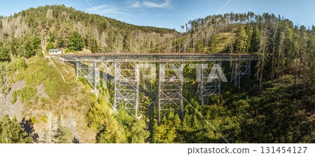 Panorama Ziemestalbrucke railway viaduct Thuringia Panorama Ziemestalbrucke railway viaduct Thuringia 131454127
