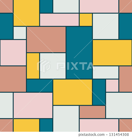 colorful geometric pattern 131454308