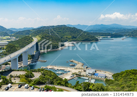 The view from Mount Naruto Observatory 131454973