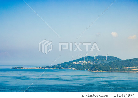 從鳴門山展望台眺望的景色 131454974