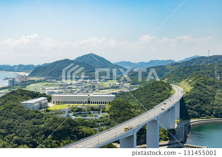 從鳴門山展望台眺望的景色 131455001