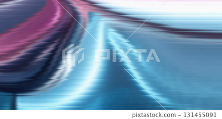 Blurred Wave Abstract Background Blue Pink White Gradient Motion Texture Art Blurred Wave Abstract Background Blue Pink White Gradient Motion Texture Art 131455091
