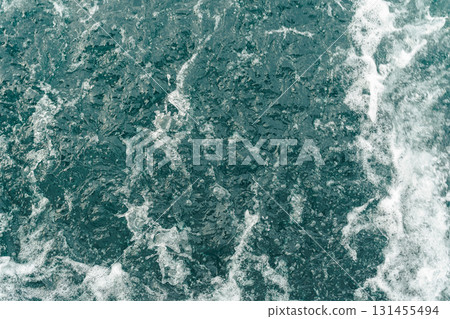 movement surface of sea water 131455494