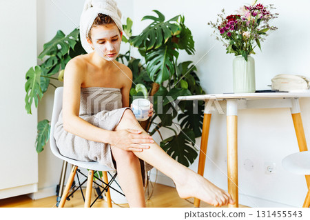 Spa treatment after a shower at home Spa treatment after a shower at home 131455543